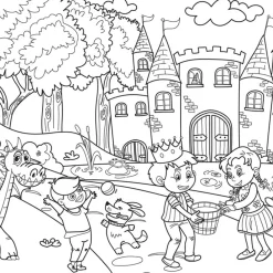 Graine Créative Enfants | GRAINE CRÉATIVE - Rouleau adhésif à colorier repositionnable - 355 cm