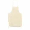 Graine Créative GRAINE CRÉATIVE - 6 tabliers adulte en coton blanc cassé 90 x 60 cm