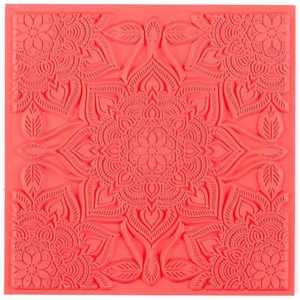 Graine Créative Modelage Et Mosaique | GRAINE CRÉATIVE - 2 tapis de texture pour pâte polymère - boho chic