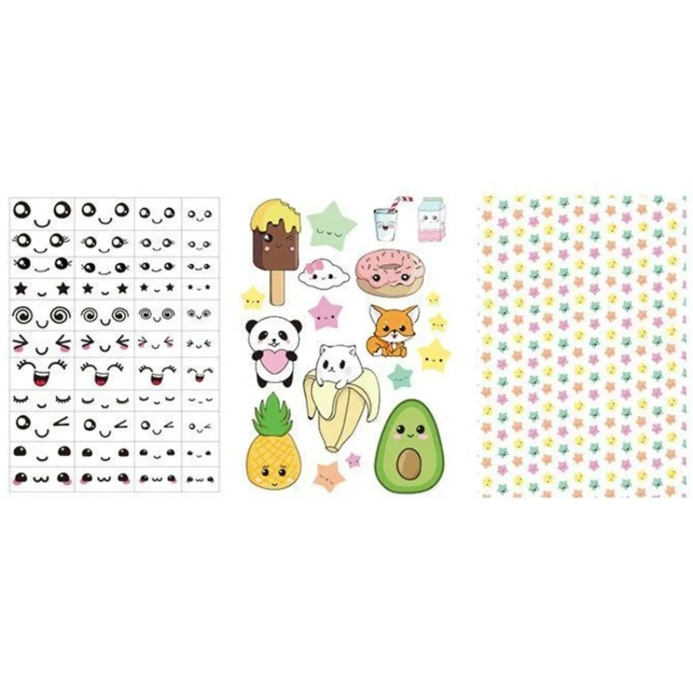 Graine Créative GRAINE CRÉATIVE - 3 transferts pour pâte polymère - kawaii Discount
