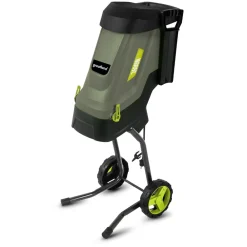 Greatland Broyeurs, Nettoyeurs Et Souffleurs | - Broyeur de végétaux électrique 2600w avec sac récupérateur de 45l