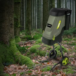 Greatland Broyeurs, Nettoyeurs Et Souffleurs | - Broyeur de végétaux électrique 2600w avec sac récupérateur de 45l