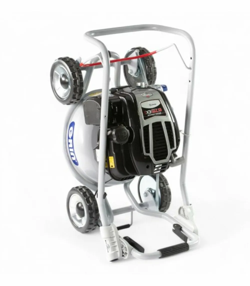 Grin - Tondeuse thermique 37 cm, mulching haute performance, moteur briggs stratton 163cm³ - hm37 Best