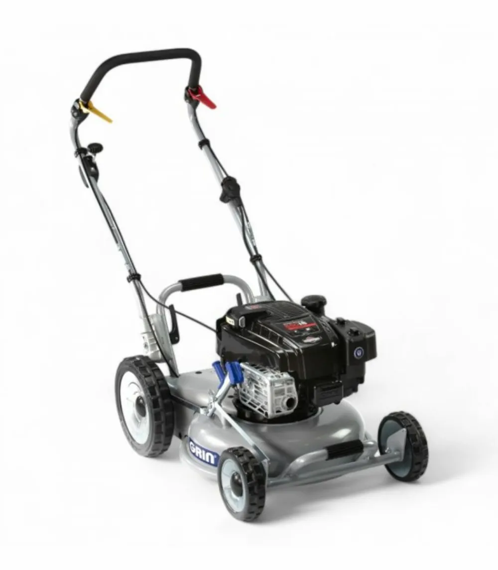 Grin - Tondeuse thermique tractée 46cm 190cm³, mulching amélioré, démarrage électrique - pm46a-instart Hot