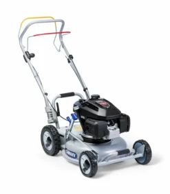 Grin - Tondeuse thermique tractée 46 cm, mulching extra-fin, moteur honda 166cm³ - hm46a-honda
