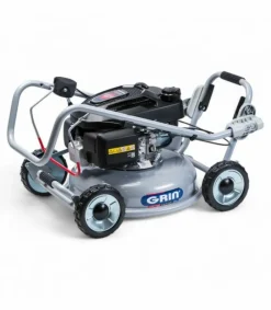 Grin - Tondeuse thermique tractée 46 cm, mulching extra-fin, moteur honda 166cm³ - hm46a-honda