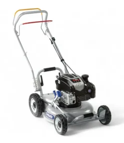 Grin Tondeuses | - Tondeuse thermique tractée, moteur 163cm3 briggs stratton, mulching avancé, 1200m2 - hm46a
