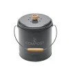 Guillouard - seau à compost rond 4.5l gris - 040605 Best