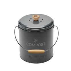 Guillouard - seau à compost rond 4.5l gris - 040605 Best