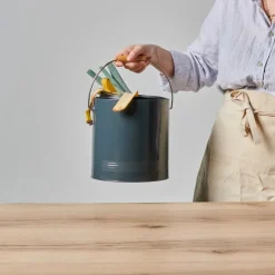Guillouard - seau à compost rond 4.5l gris - 040605 Best