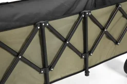 Gutent - Chariot extensible pliable 100kg, roues tout-terrain, 300l, vert armée Best