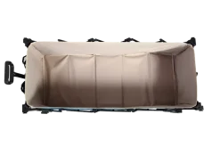 Gutent - Chariot extensible pliable 100kg, roues tout-terrain, 300l, bleu Discount