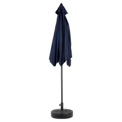 Gutent Parasols, Voiles D’Ombrage | - Parasol à manivelle,grand parapluie double face pour l'extérieur,bleu marine