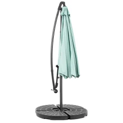 Gutent Parasols, Voiles D’Ombrage | - Parasol à manivelle,grand parasol double face rectangulaire,vert clair