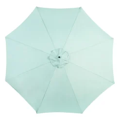 Gutent Parasols, Voiles D’Ombrage | - Parasol à manivelle,grand parasol double face rectangulaire,vert clair
