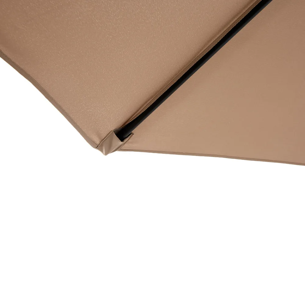 Gutent Parasols, Voiles D’Ombrage | - Parasol à manivelle,parasol extérieur double face rectangle grand,kaki