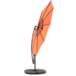 Gutent Parasols, Voiles D’Ombrage | - Parasol à manivelle,parasol extérieur double face rectangulaire grand,orange