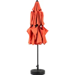 Gutent Parasols, Voiles D’Ombrage | - Parasol à manivelle,parasol extérieur double face rectangulaire grand,orange