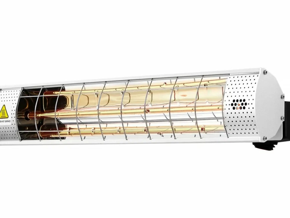 Habitat Et Jardin - Chauffage de terrasse infrarouge - 2000w - argenté Discount