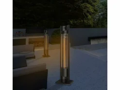 Habitat Et Jardin Chauffage D’Extérieur | - Chauffage électrique radiant "tornado" - 2000w - noir