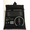 Habitat Et Jardin - Housse de protection pour parasol - 20 x 250 cm - noir New