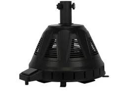 Habitat Et Jardin Chauffage D’Extérieur | - Pied chauffant de parasol "colas" 1500w - noir