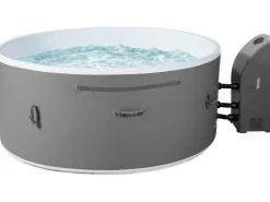 Habitat Et Jardin - Spa semi rigide " venise" - 5 places - blanc/gris Online