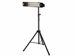 Habitat Et Jardin - Trépied pour radiateur électrique - 1.1-1.8 m - noir Outlet