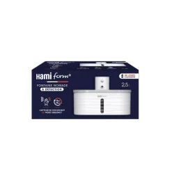 Hami Form - Fontaine nomade à détection automatique, pour chat et chien - 2,5L Outlet