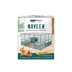 Hami Form Cages Et Accessoires | - Parc Naveen pour lapin nain & cochon d'inde 1.40x1.05x0.72m