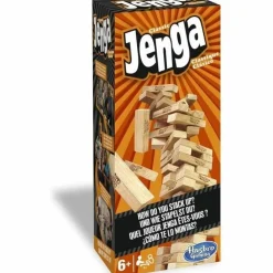 Hasbro Gaming - Jenga classique - blocs en bois massif Discount