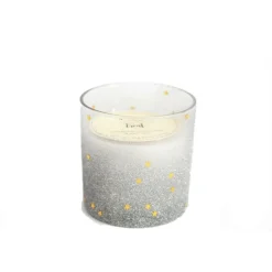 Heart Of The Home - Bougie de noël en pot paillettes ice Sale