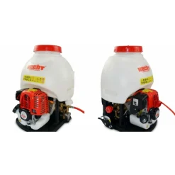 Hecht - H 433 pulvérisateur à dos essence spray engrais 4temps 15l avec tuyau 159cm 2,5bars Sale