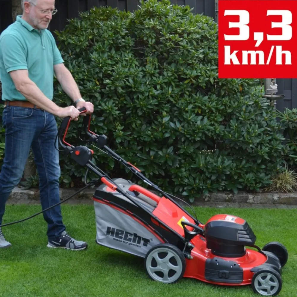 Hecht - H 1802 s tondeuse à gazon électrique 5en1 1800w largeur coupe 46cm bac 50l 7hauteur de coupe 25-75mm Sale