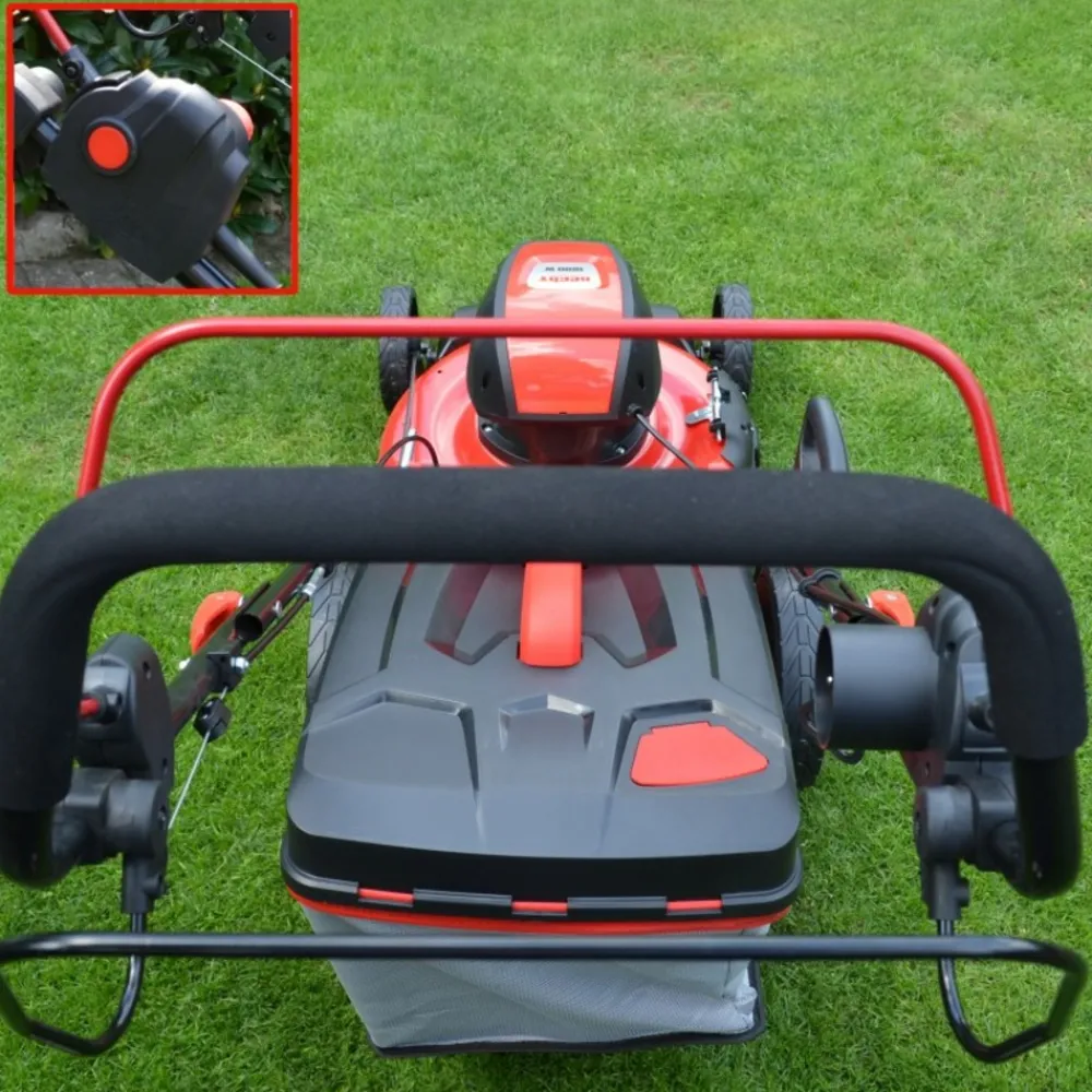 Hecht - H 1802 s tondeuse à gazon électrique 5en1 1800w largeur coupe 46cm bac 50l 7hauteur de coupe 25-75mm Sale