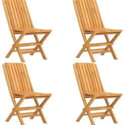 Helloshop26 - Ensemble à dîner salon de jardin meuble d'extérieur 5 pièces bois de teck massif Sale