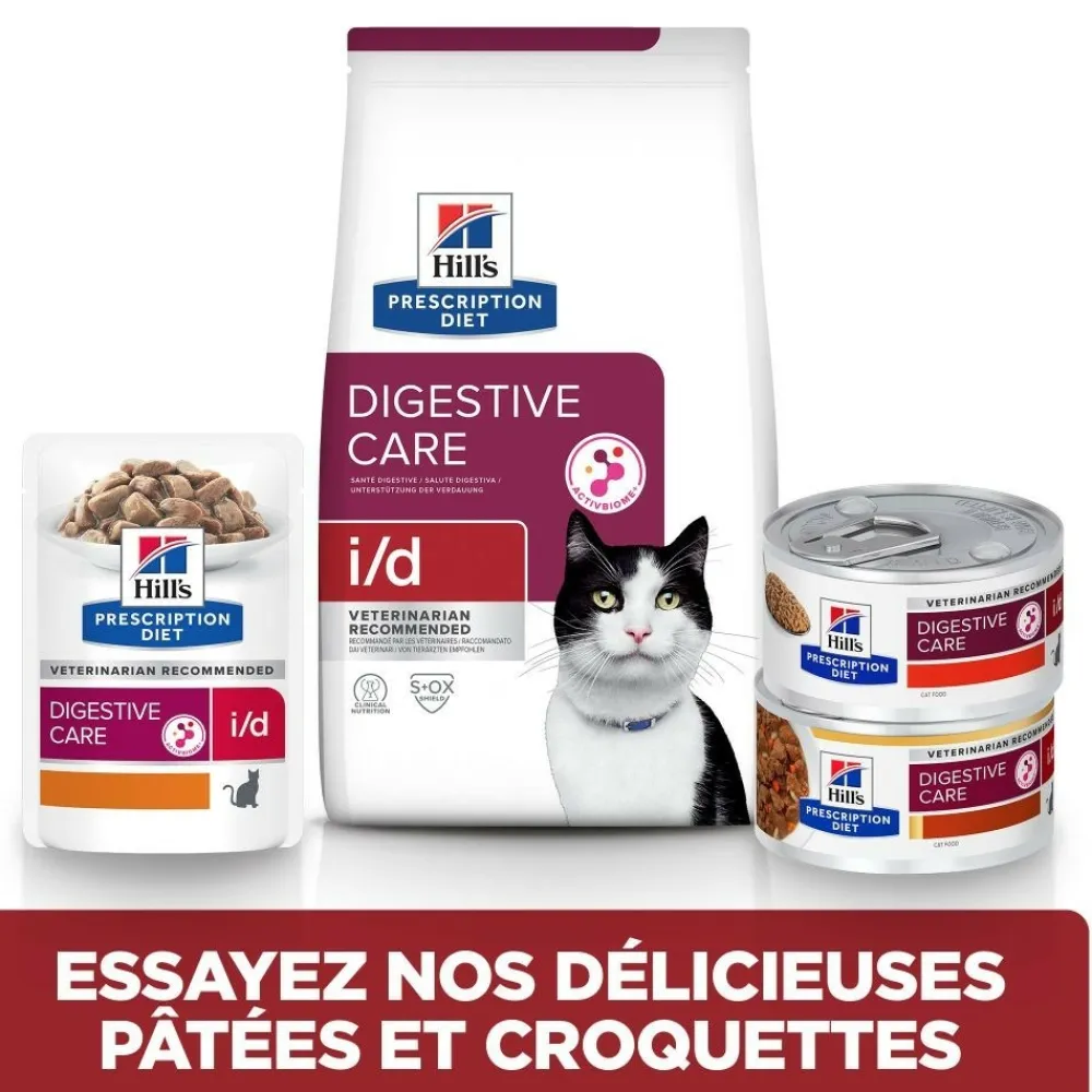 Hill's Alimentation Et Friandises | - Croquettes chat adult prescription diets i/d digestive - 8 kg