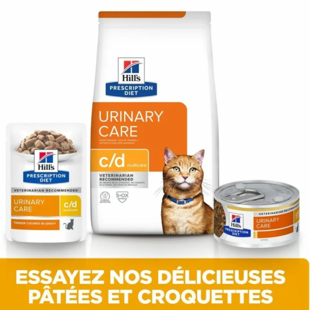 Hill's - Croquettes chat adult prescription diets c/d multicare urinary care poulet - 1,5 kg Best