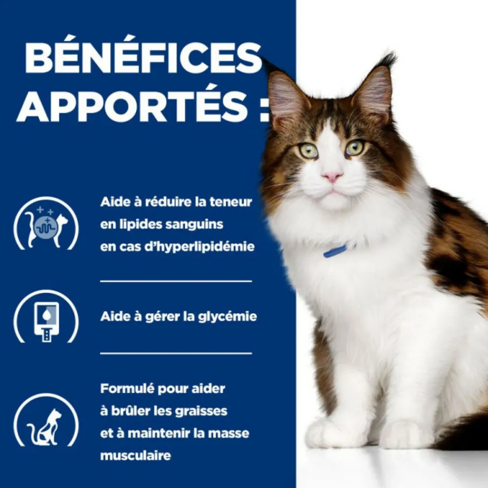 Hill's Alimentation Et Friandises | - Croquettes chat adult prescription diets w/d multi benefit - 3 kg