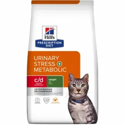 Hill's Alimentation Et Friandises | - Croquettes chat adult prescription diets c/d urinary stress + metabolic - 1,5 kg