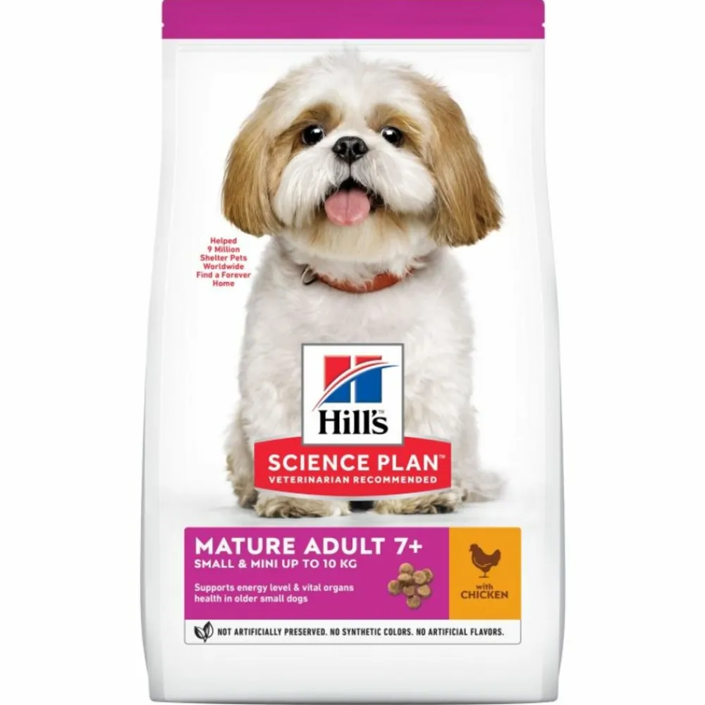 Hill's - Croquettes chien science plan adult mature 7+ small & mini poulet - 3 kg Sale