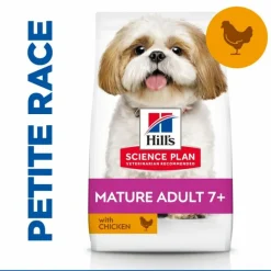 Hill's - Croquettes chien science plan adult mature 7+ small & mini poulet - 3 kg Sale