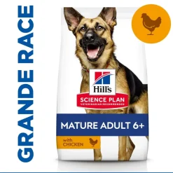 Hill's - Croquettes chien sénior de grande taille au poulet - 18 kg Hot