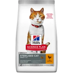Hill's Alimentation Et Friandises | - Croquettes pour chat adulte stérilisé, au poulet - 3kg