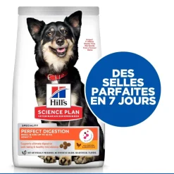 Hill's Alimentation Et Friandises | - Croquettes pour chien Adult Perfect Digestion Small & Mini 1,5kg