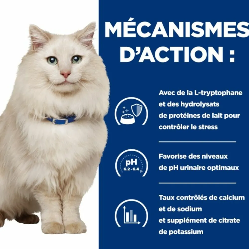 Hill's - Patee chat adult prescription diets c/d urinary stress poulet (sachet) - 12*85 g Best