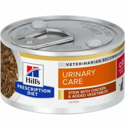 Hill's Alimentation Et Friandises | - Patee chat adult prescription diets c/d urinary stress (mijoté) - 24*82 g