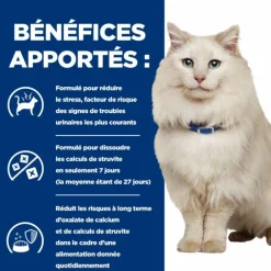 Hill's Alimentation Et Friandises | - Patee chat adult prescription diets c/d urinary stress saumon (sachet) - 12*85 g