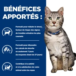 Hill's Alimentation Et Friandises | - Patee chat adult prescription diets c/d urinary stress + metabolic (sachet) - 12*85 g