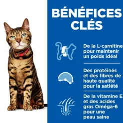 Hill's Alimentation Et Friandises | - Patee chat science plan adult light mixte (sachet) - 12*85 g